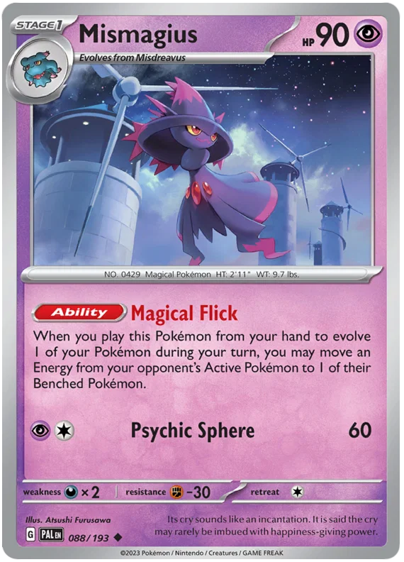 Mismagius (088/193) - Paldea Evolved