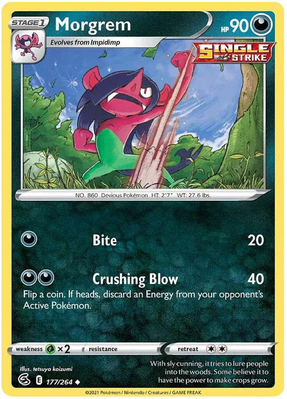 Morgrem (177/264) - Fusion Strike