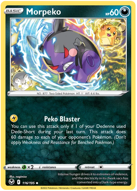 Morpeko (116/195) - Silver Tempest