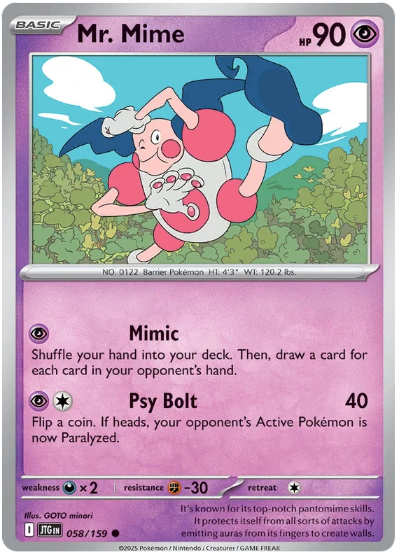 Mr. Mime (058/159) - Journey Together