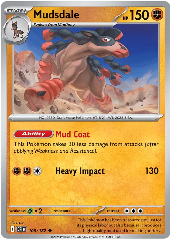 Mudsdale (108/182) - Destined Rivals
