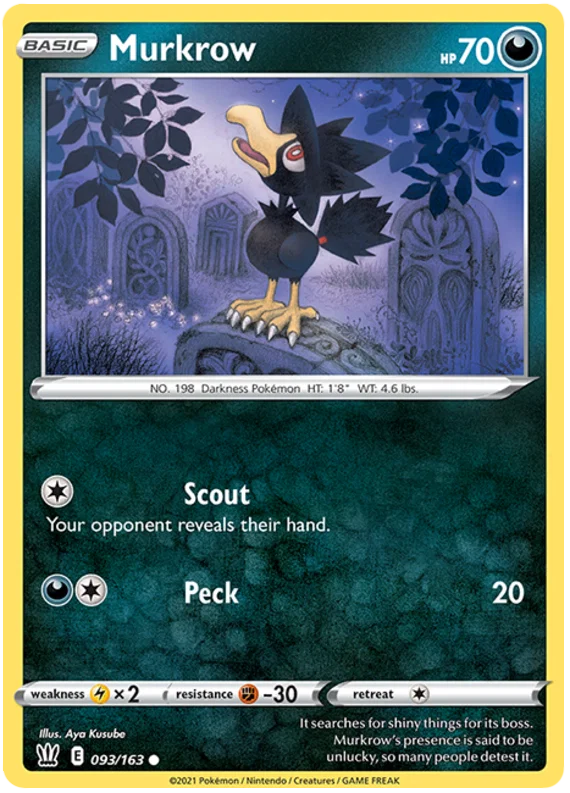 Murkrow (093/163) - Battle Styles