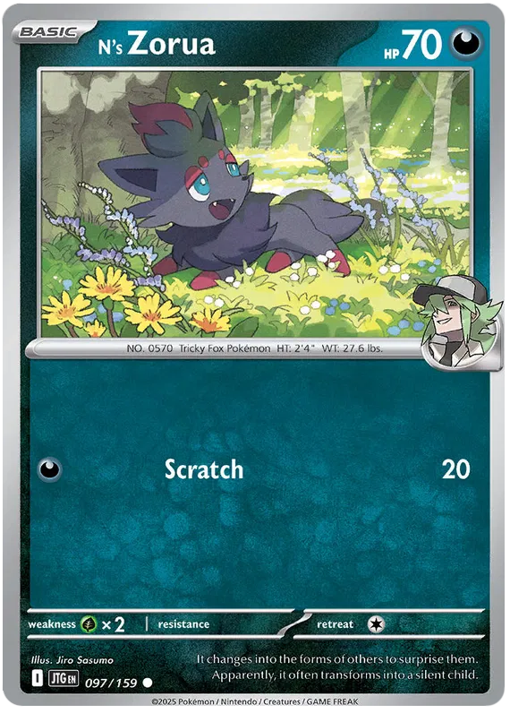 N's Zorua (097/159) - Journey Together