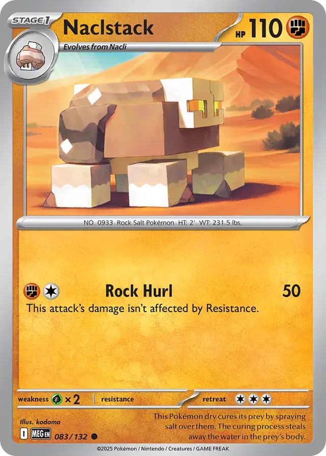 Naclstack (083/132) - Mega Evolution