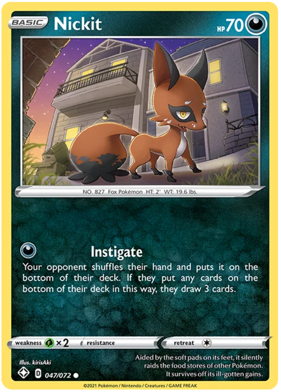 Nickit (047/072) - Shining Fates