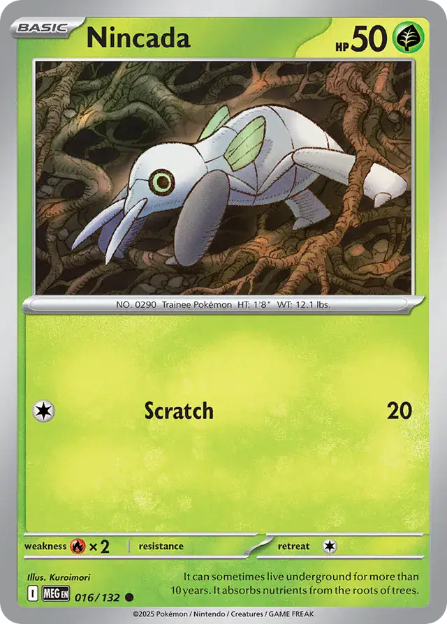 Nincada (016/132) - Mega Evolution