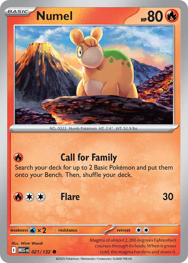 Numel (021/132) - Mega Evolution