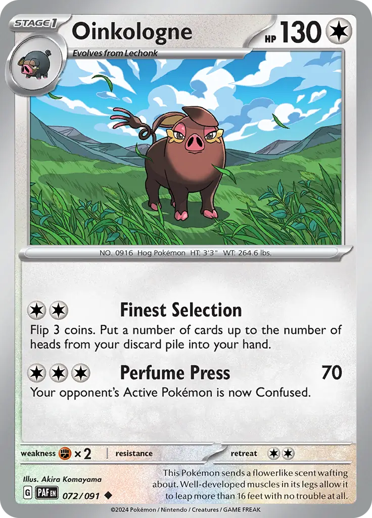 Oinkologne (072/091) - Paldean Fates