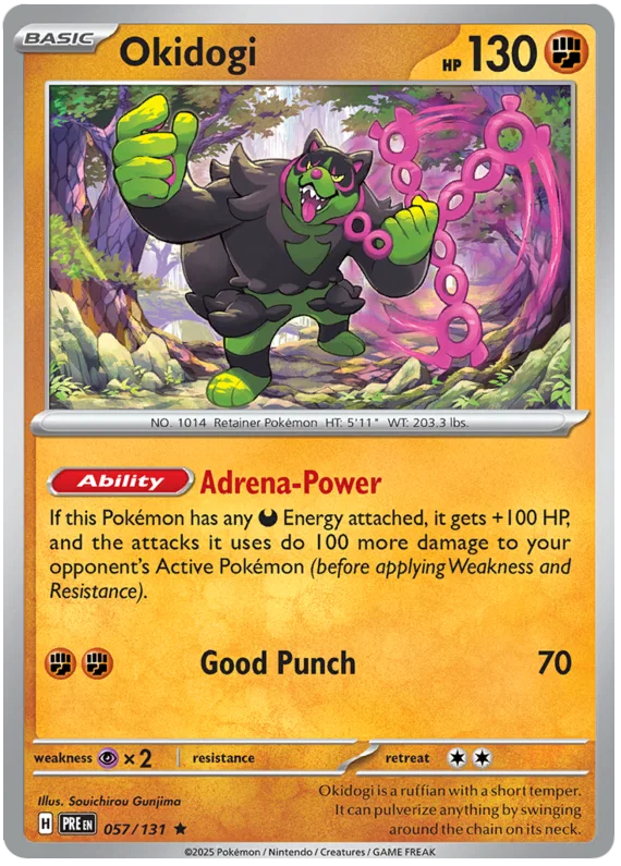 Okidogi Holo (057/131) - Prismatic Evolutions