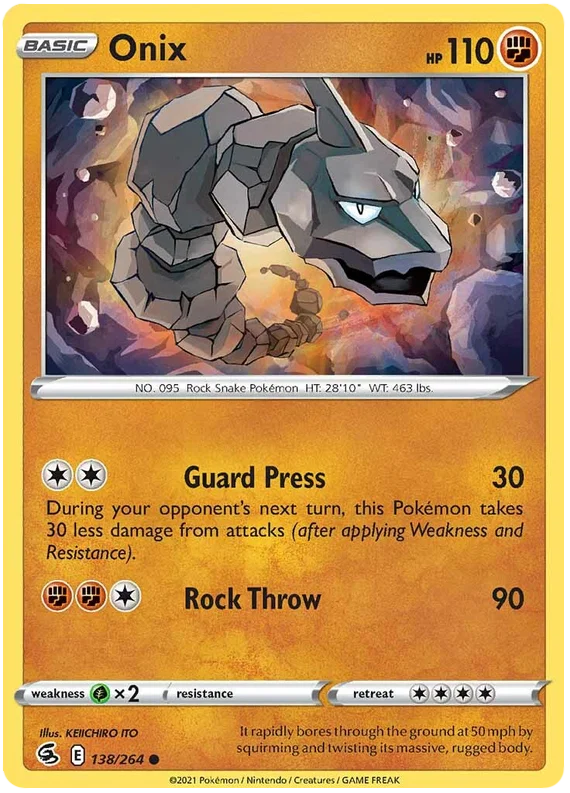 Onix (138/264) - Fusion Strike
