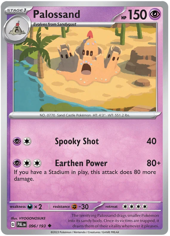 Palossand (096/193) - Paldea Evolved