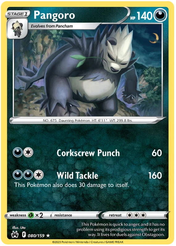 Pangoro (080/159) - Crown Zenith