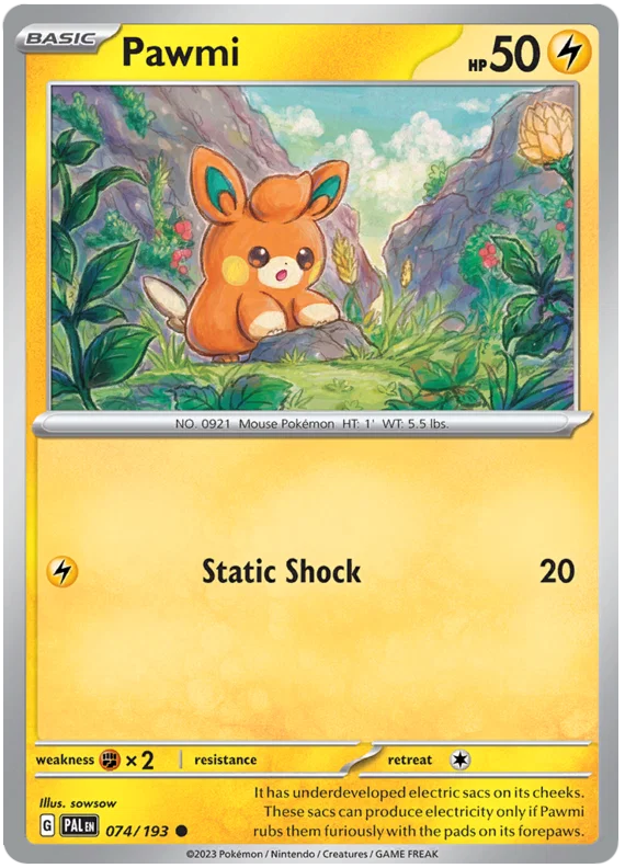 Pawmi (074/193) - Paldea Evolved