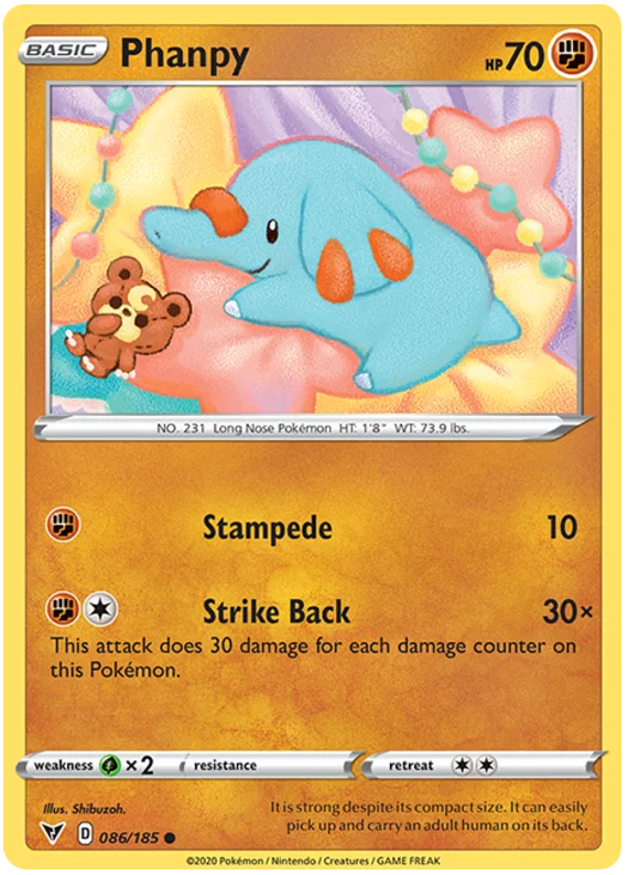 Phanpy (086/185) - Vivid Voltage