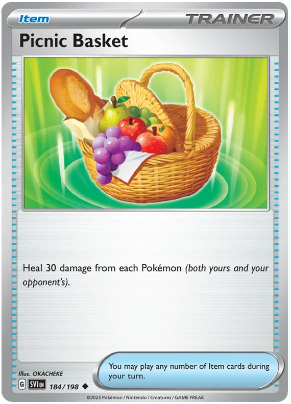 Picnic Basket (184/198) - Scarlet & Violet