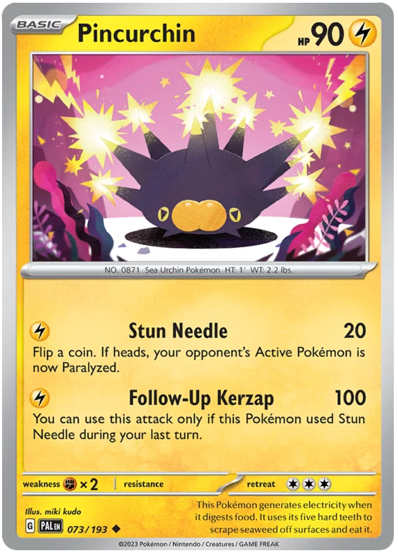 Pincurchin (073/193) - Paldea Evolved