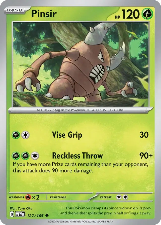 Pinsir (127/165) - 151