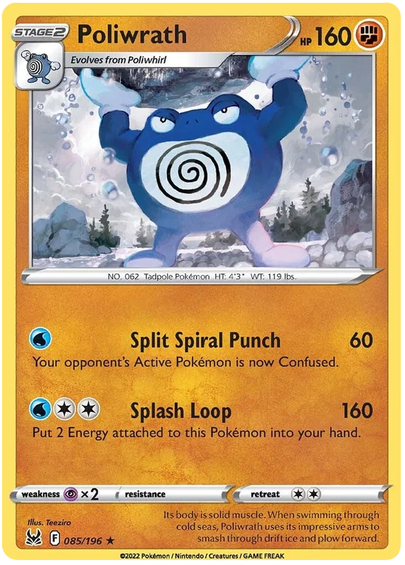 Poliwrath (085/196) - Lost Origin