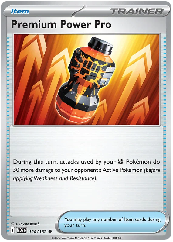 Premium Power Pro (124/132) - Mega Evolution