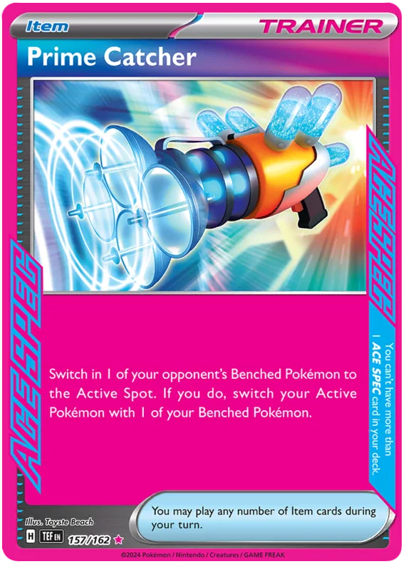Prime Catcher (157/162) Ace Spec - Temporal Forces