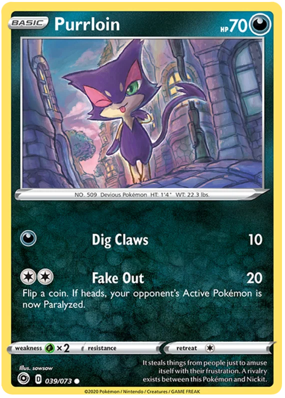 Purrloin (039/073) - Champion's Path