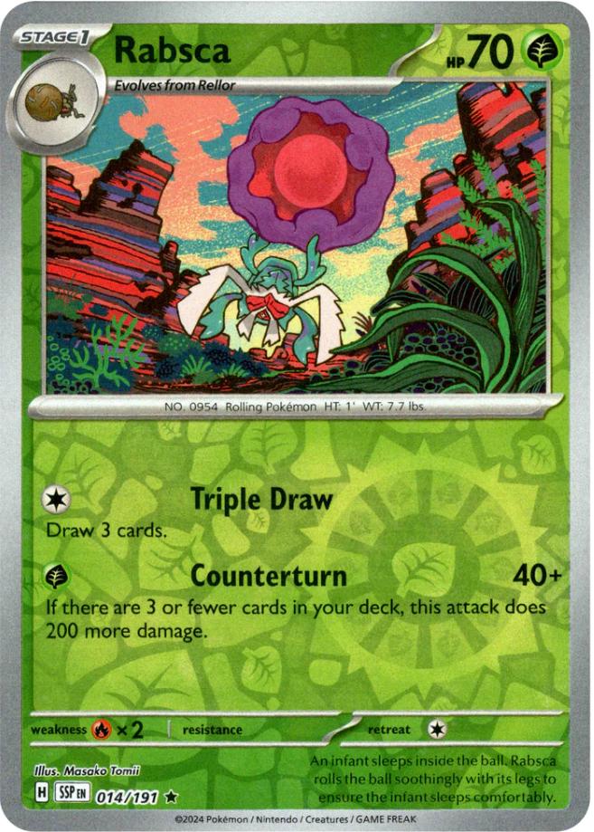 Rabsca Reverse Holo (014/191) - Surging Sparks