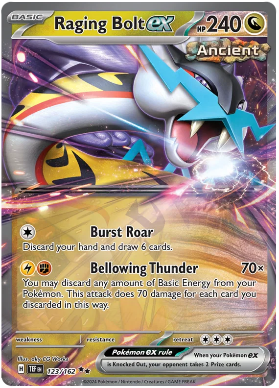 Raging Bolt ex (123/162) - Temporal Forces
