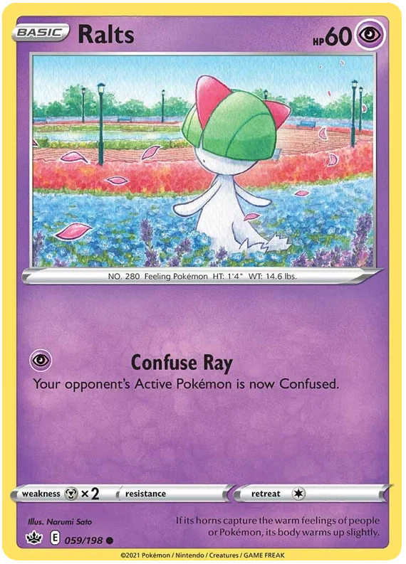 Ralts (059/198) - Chilling Reign