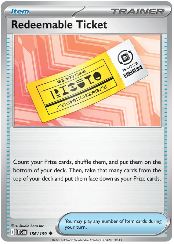 Redeemable Ticket (156/159) - Journey Together