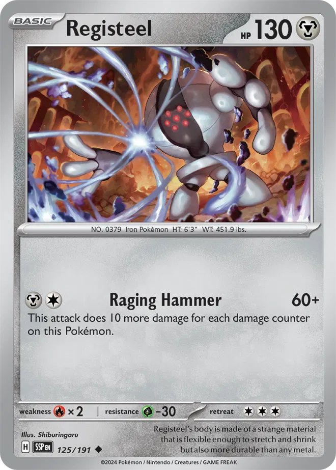 Registeel (125/191) - Surging Sparks