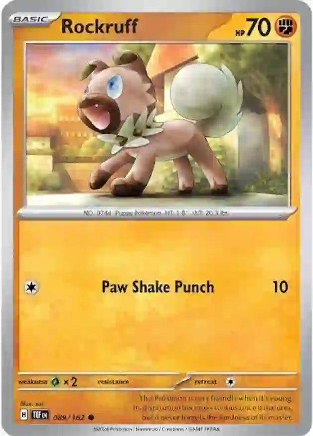 Rockruff (089/162) - Temporal Forces