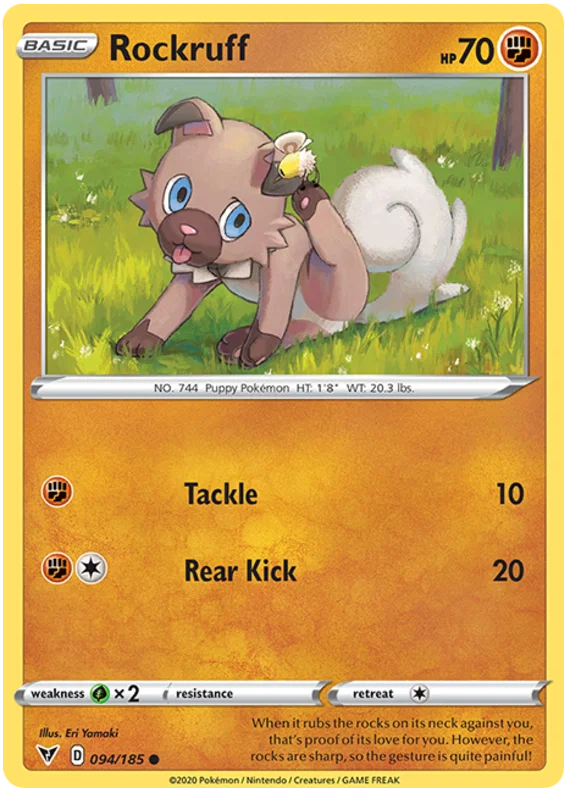 Rockruff (094/185) - Vivid Voltage