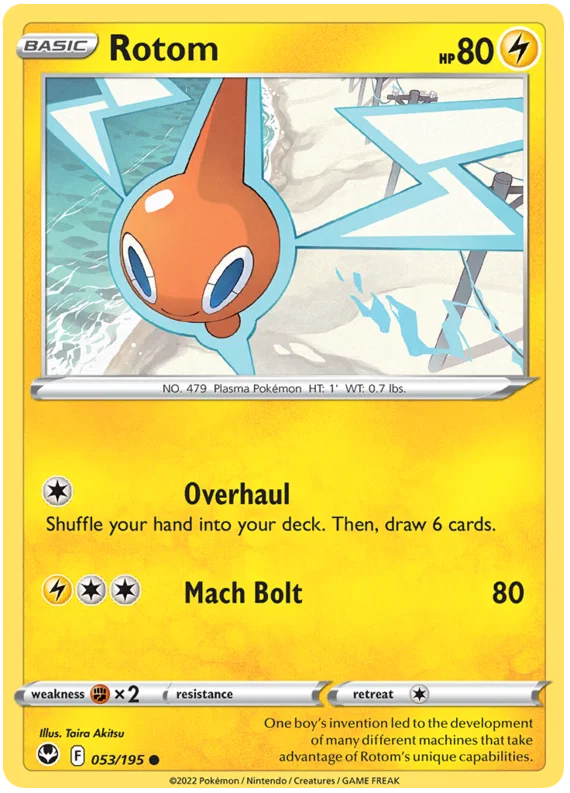 Rotom (053/195) - Silver Tempest