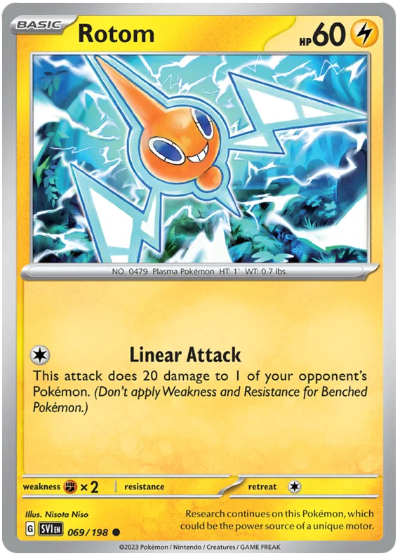 Rotom (069/198) - Scarlet & Violet