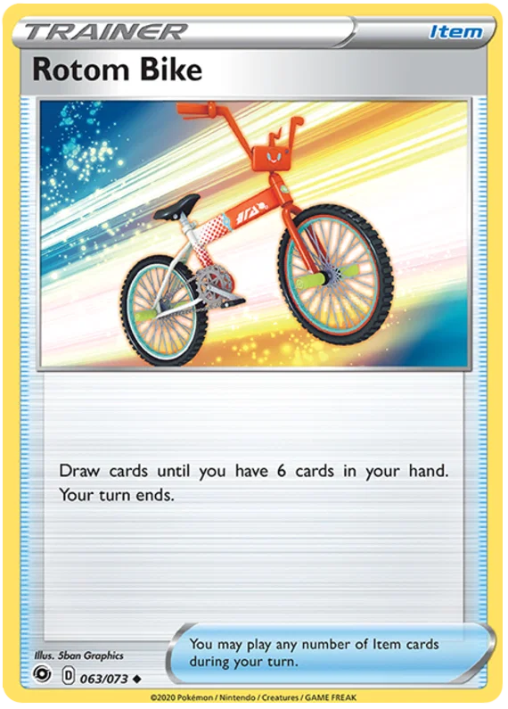 Rotom Bike (063/073) - Champion's Path