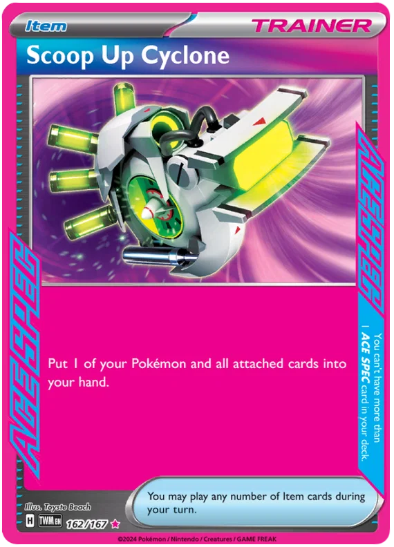 Scoop Up Cyclone (162/167) Ace Spec - Twilight Masquerade