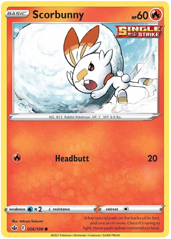 Scorbunny (026/198) - Chilling Reign