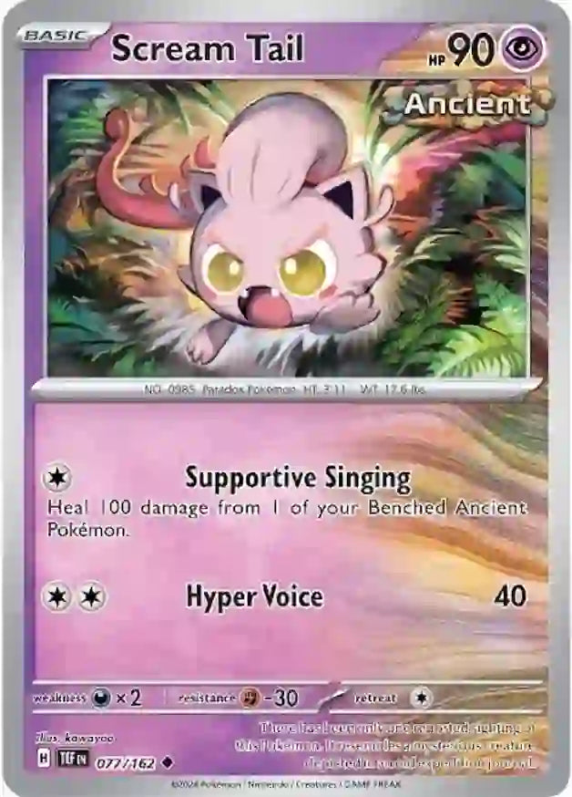 Scream Tail (077/162) - Temporal Forces