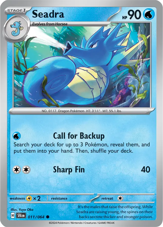 Seadra (011/064) - Shrouded Fable