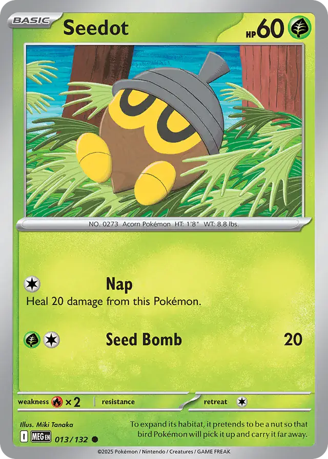 Seedot (013/132) - Mega Evolution