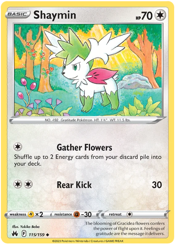 Shaymin (115/159) - Crown Zenith