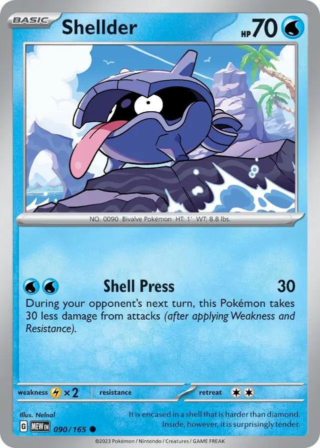 Shellder (090/165) - 151