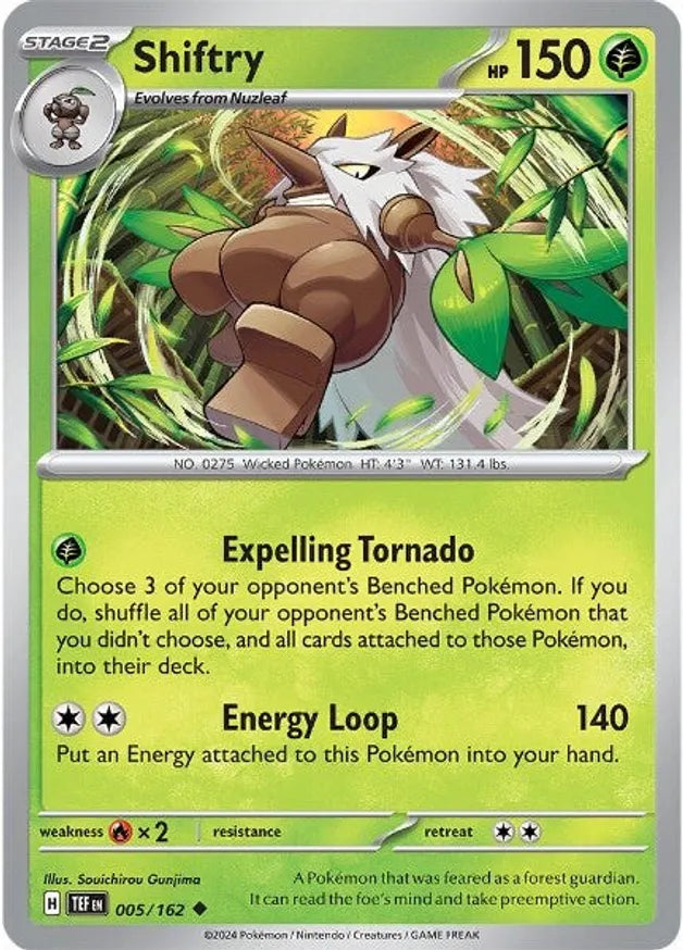 Shiftry (005/162) - Temporal Forces