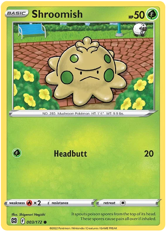 Shroomish (003/172) - Brilliant Stars