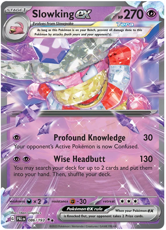 Slowking ex (086/193) - Paldea Evolved
