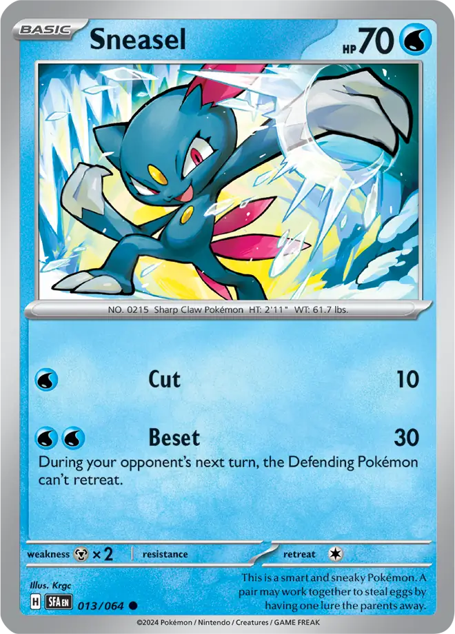 Sneasel (013/064) - Shrouded Fable