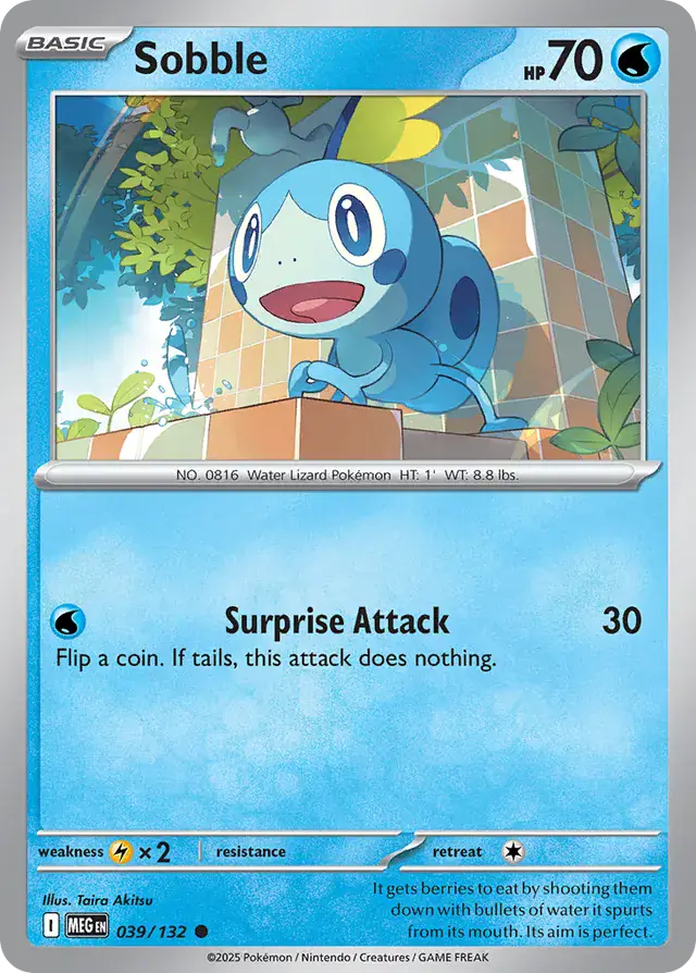 Sobble (039/132) - Mega Evolution