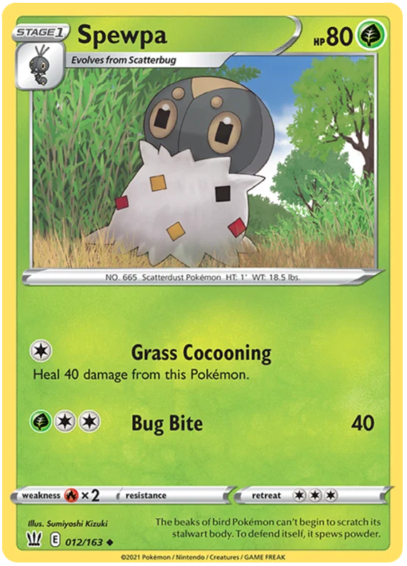 Spewpa (012/163) - Battle Styles