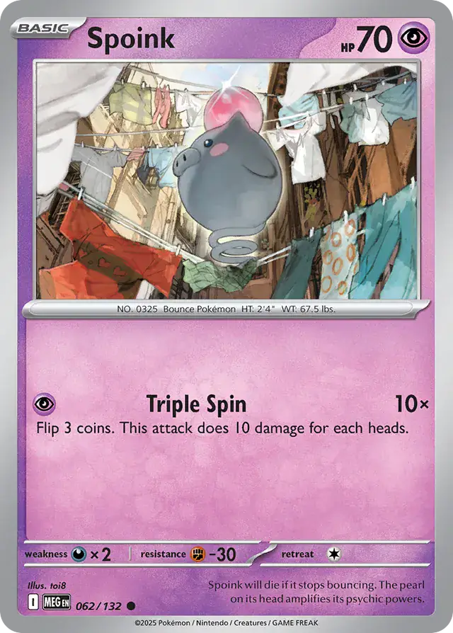 Spoink (062/132) - Mega Evolution