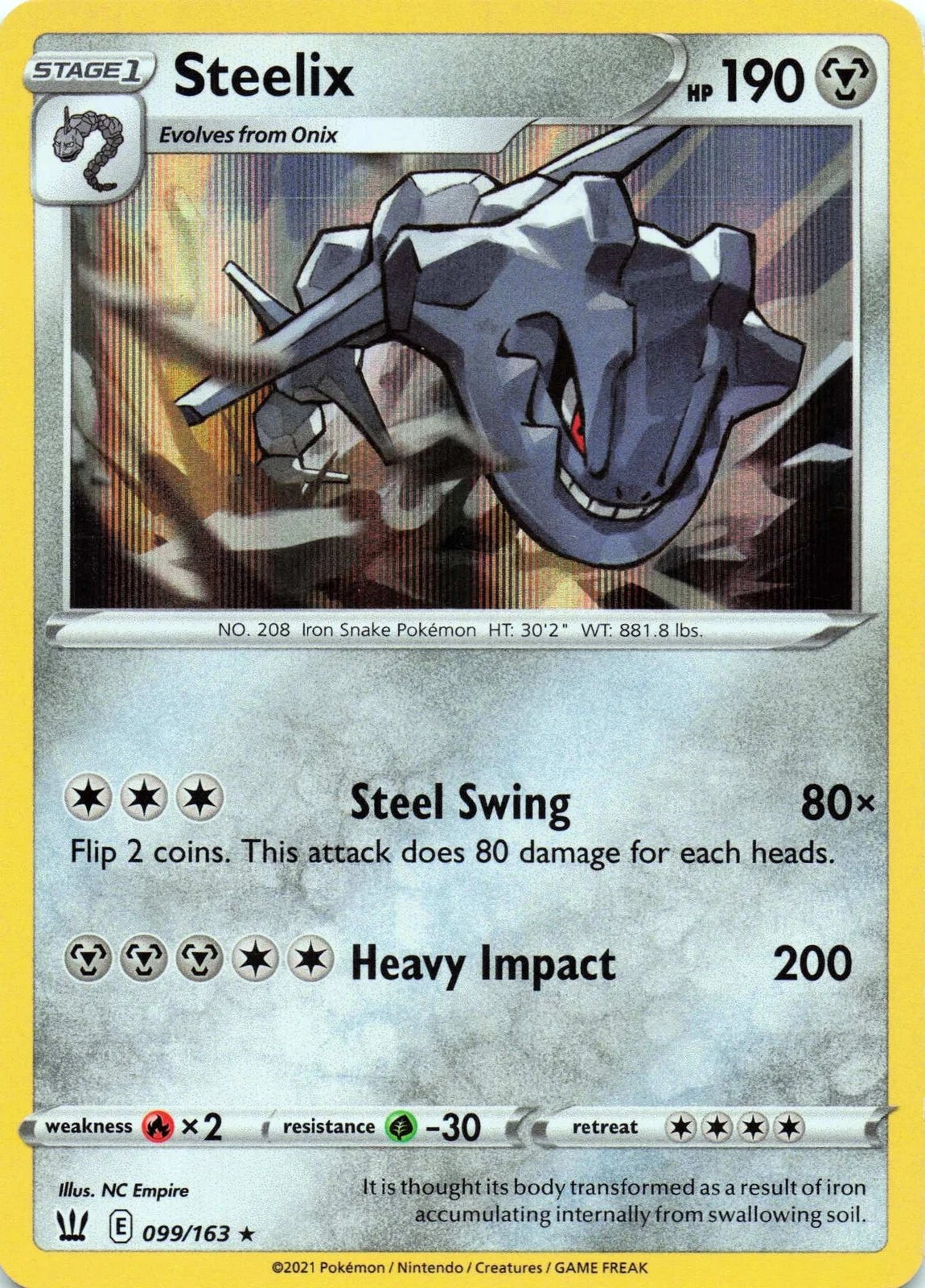 Steelix Holo (099/163) - Battle Styles